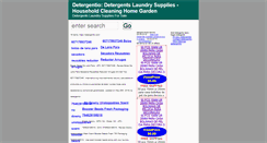 Desktop Screenshot of detergentio.com