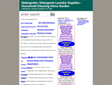 Tablet Screenshot of detergentio.com